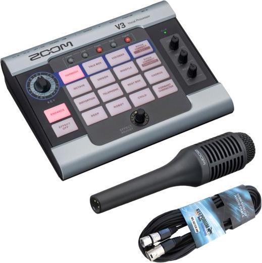 Produktbild Zoom V3 Vocal Effektgerät mit SGV-6 Mikrofon mit Kabel