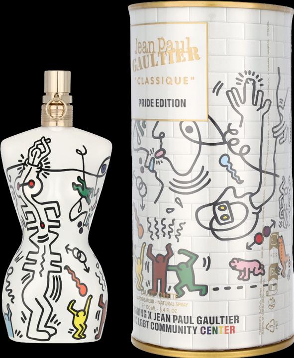 Actual product image Gaultier Classique Pride Eau de Toilette Spray 100 ml (Eau de toilette, 100 ml)