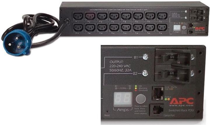 Image du produit APC Bloc multiprise PDU AP7922B, Switched