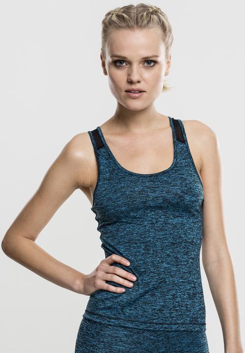 Immagine prodotto Urban Classics Top da allenamento attivo da donna in melange (L)