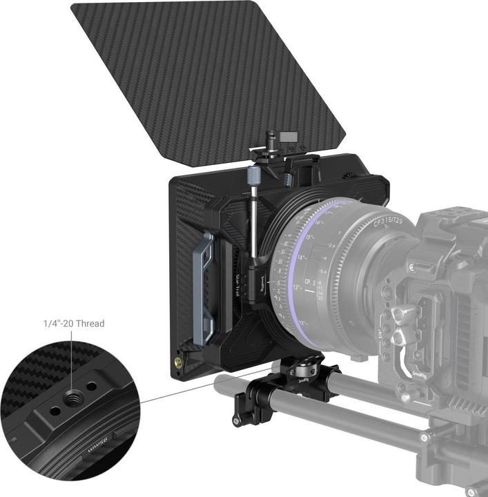 Immagine prodotto SmallRig Scatola opaca multifunzione leggera (ø95 mm) VND Kit (Tappetino Box)