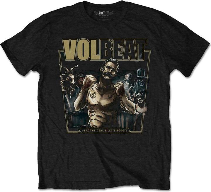Volbeat Seal The Deal Cover Mens (S)