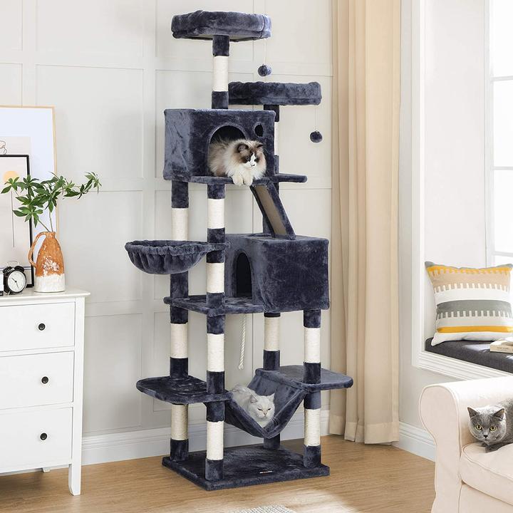 Actual product image Feandrea Cat Spa (206 cm, Grey)