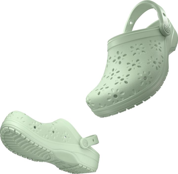 Actual product image Crocs Classic Floral Cut Out Clog (37, 38)