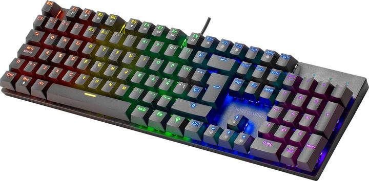 Produktbild Mars Gaming MK422 Black RGB Gaming Keyboard Brown Mechanical Switch US Language (US, Kabelgebunden)