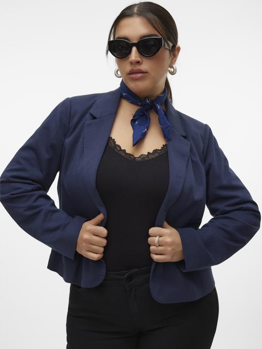 Produktbild Vero Moda Slim Fit Reverskragen Curve Blazer Blazer (48)
