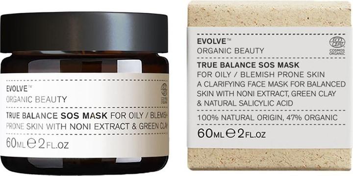 Produktbild Evolve Organic Beauty Gesichtsmasken True Balance SOS Mask 60 ml (60 ml)