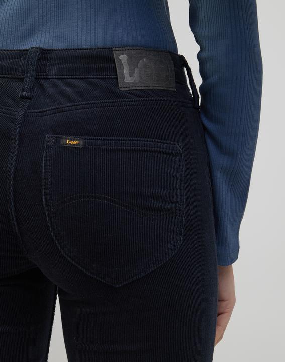 Actual product image Lee Marion Cord Pant Straight Fit Black (W31/L33)