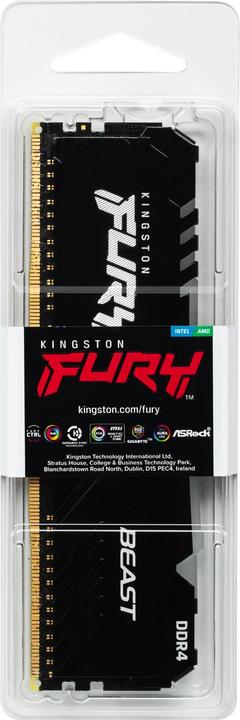 Produktbild Kingston FURY Beast RGB (1 x 8GB, 2666 MHz, DDR4-RAM, DIMM)