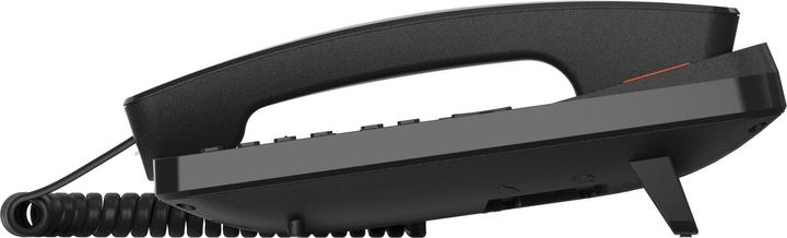 Actual product image Gigaset DESK 600 black corded desk and wall phone 7 direct dial keys phone book Hearing aid compatib