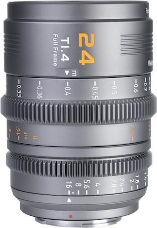 Actual product image Sirui VP-1-24G VISION PRIME T1.4 Vollformat Cine Lens 24mm grau (C-mount, full size)