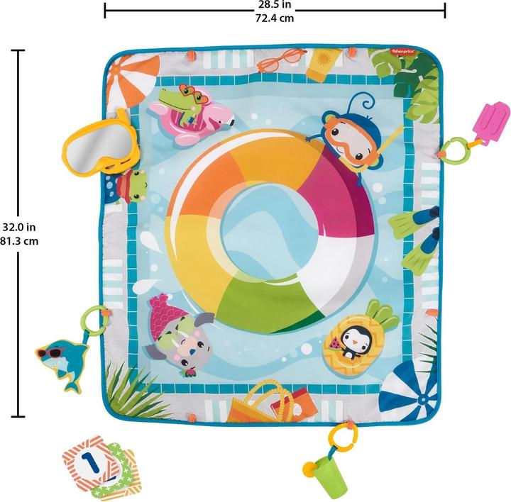 Produktbild Fisher-Price Plitsch-Platsch Entdecker Spieldecke