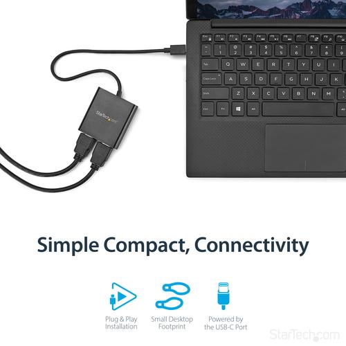 Actual product image StarTech USB-C zu HDMI Multi-Monitor Adapter (HDMI, 6.20 cm)