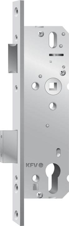 Actual product image KFV Tubular frame lock 49PZW, DM 55 mm, distance 92 mm, galvanised