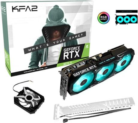 Produktbild KFA2 GeForce RTX 3070 Ti SG 1-Click OC (8 GB)