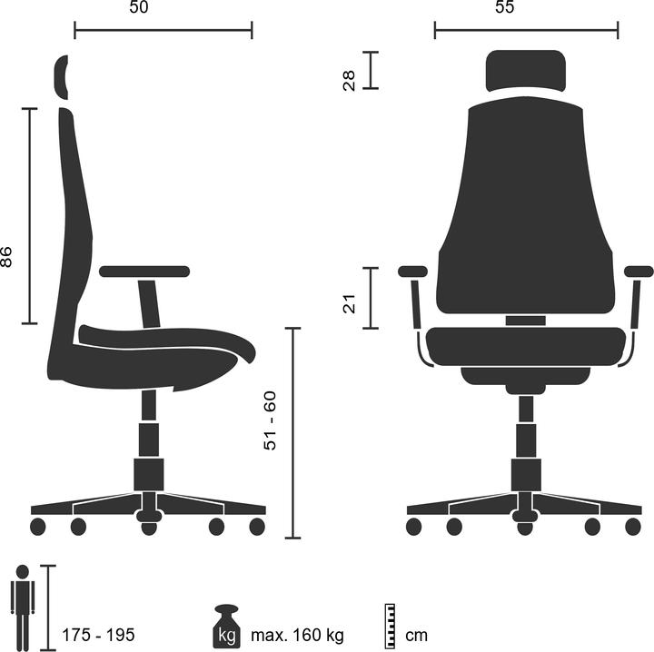 Produktbild Hjh Office Brenton XXL
