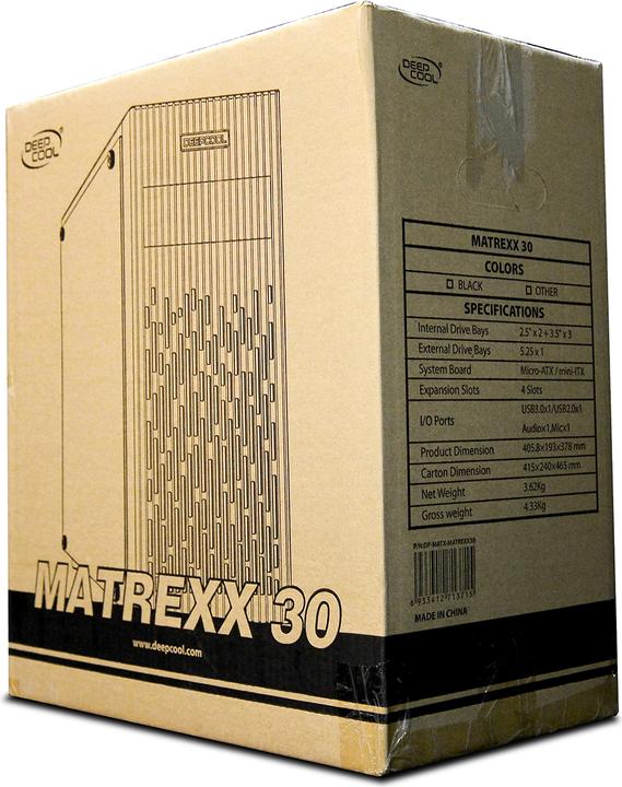 Produktbild Deepcool Matrexx 30 (mATX, Mini-ITX)