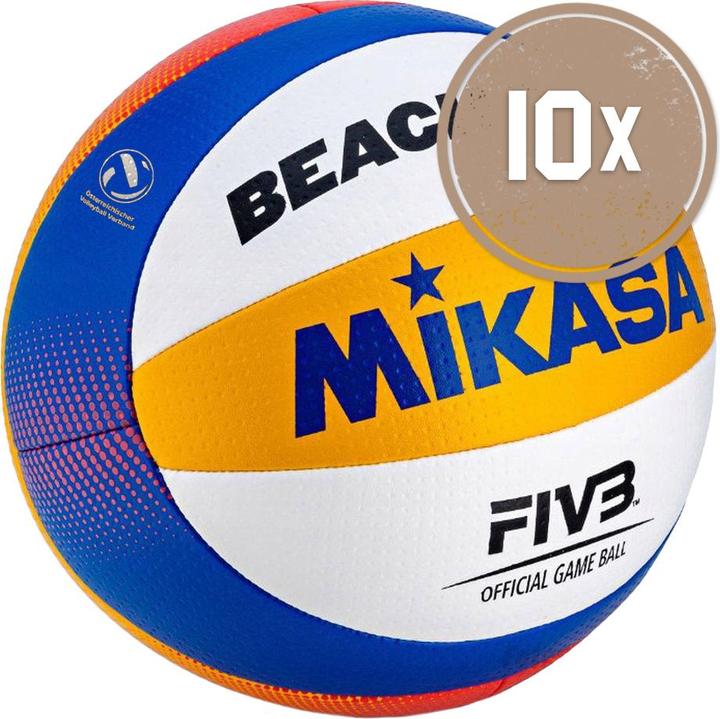 Mikasa 10er Ballpaket Beach Pro BV550C ÖVV (5)