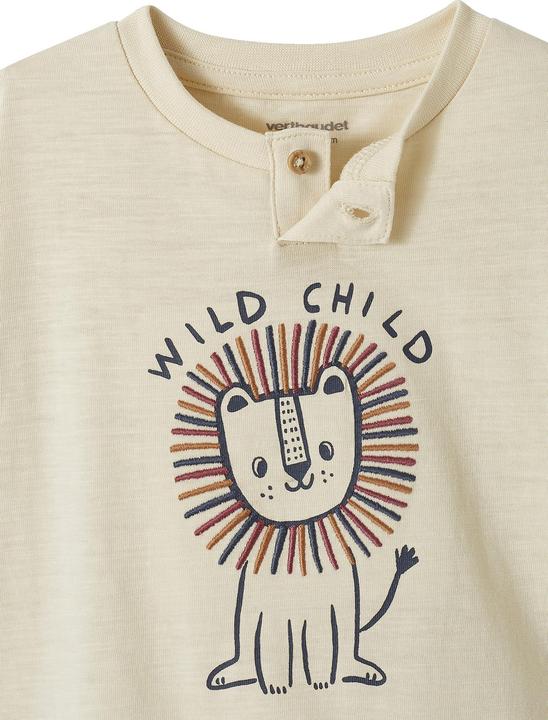 Vertbaudet Baby Shirt mit Löwe Oeko-Tex