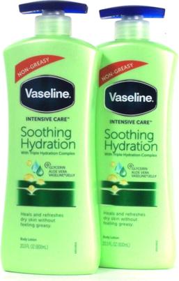 Vaseline Intensive Care Soothing Hydration - Body Lotion 600ml (Körperlotion, 600 ml)