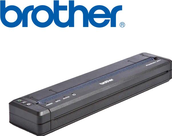 Actual product image Brother PJ-762 PocketJet (Thermal transfer, Black and white)