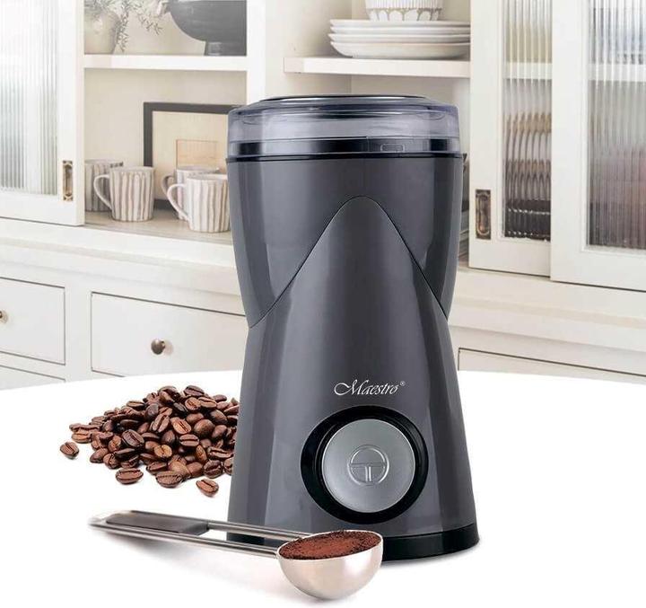 Actual product image Feel-Maestro MR-453-WHITE Coffee Grinder Knife Grinder (CH plug)