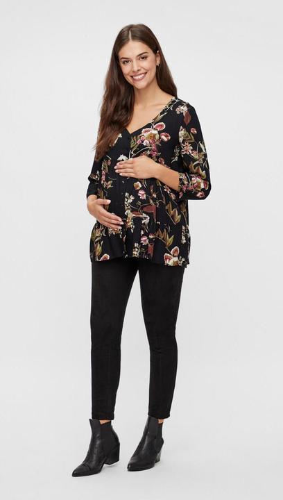 Actual product image Mamalicious Faux suede maternity leggings (S)