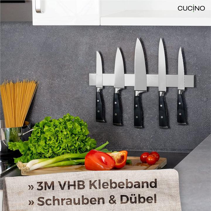 Produktbild Cucino Magnetleiste Messer, Edelstahl 40cm