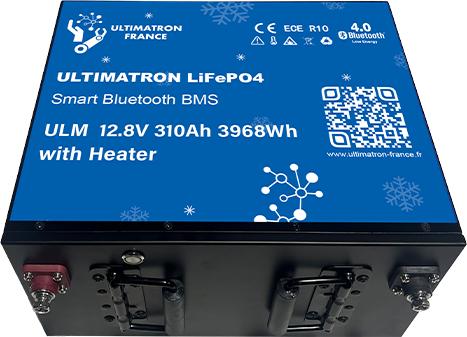 Produktbild Ultimatron ULM-12V-310Ah POLAR LiFePO4 Untersitz-Versorgungsbatterie (mit Heater) (12.80 V, 310 Ah)