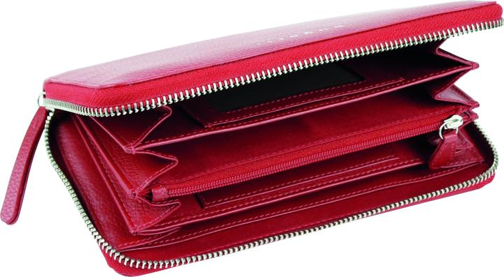 Actual product image Bugatti Long Wallet Linda Zip Around Wallet