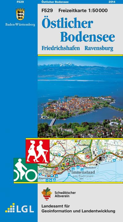 Produktbild LGL BW 50 000 Freizeit Östlicher Bodensee 1 : 50 000