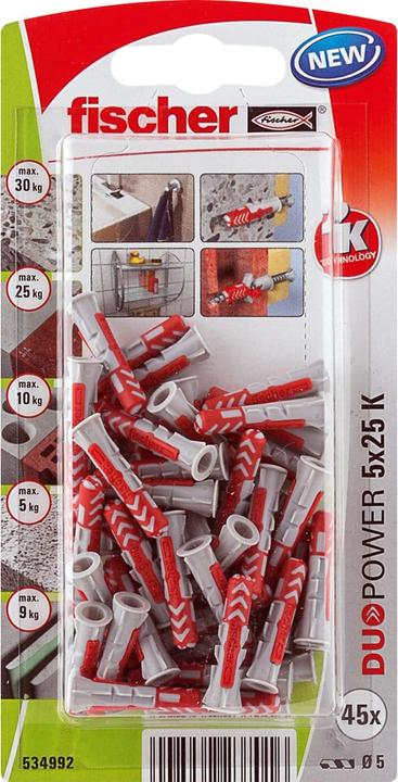Productafbeelding Fischer DUOPOWER 5 x 25 (45 Pcs.)