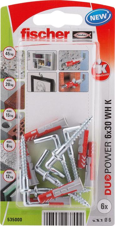Image du produit Fischer Duopower (6 pcs)