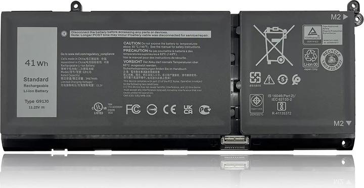 Produktbild DLH 11.25V 3500MAH 40WH LI-POL BATTERY / G91J0 / FOR DELL INSP (3500 mAh)