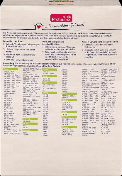 Produktbild dm Profissimo Staubsaugerbeutel PR 30