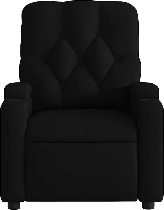 Immagine prodotto VidaXL Sedia da massaggio in tessuto nero,Colore: Nero,Materiale: Tessuto