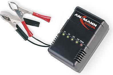 Image du produit Ansmann 220V Ladegerät für 12V Akku (24V, 6V, 12V, 24 A)