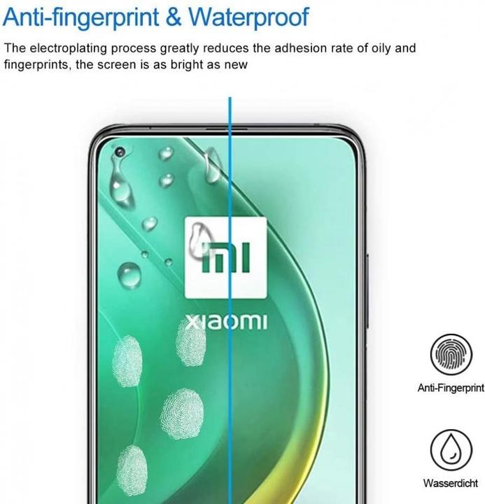 Produktbild Screenguard Xiaomi Mi 10T Pro Panzerglas Schutzfolie Case Friendly Design (1 Stück, Xiaomi Mi 10T Pro)