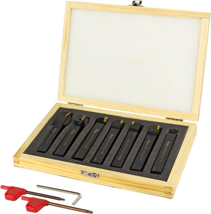 Produktbild Dema Drehmeissel / Drehstahl Set 7tlg. 12x12 mm