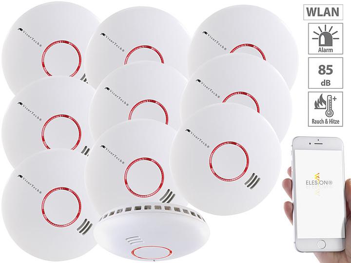 Produktbild VisorTech Rauch und Hitzemelder