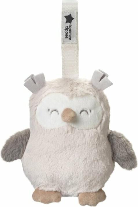 Tommee Tippee Mini-Reiseeinschlafhilfe mit weissem Rauschen, CrySensor, USB aufladbar und waschmaschinenfest