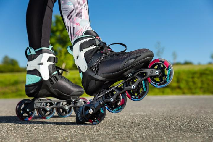 Actual product image Powerslide PHUZION SKATES Radon Teal 90 37 (37)