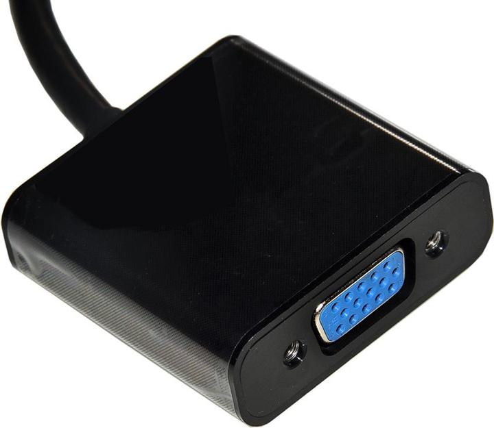 Produktbild ADATTATORE DVI-D 24+1-VGA M/F CON CAVO (DVI, VGA, 20 cm)