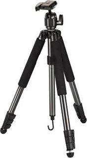 Hama Traveller Compact Pro, Aluminium, Tripod, inkl. Kopf (Metall)