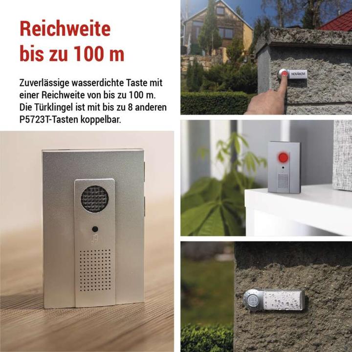 Produktbild Emos Drahtlose Türklingel 98105 (Funk)