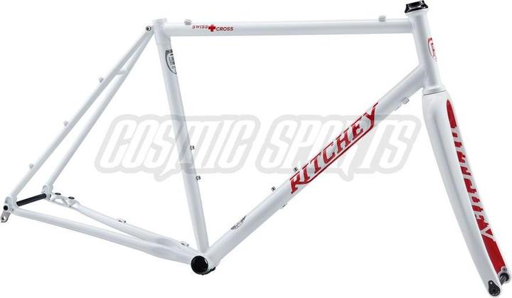 Ritchey Swiss Cross Disc Cyclocross V3 Rahmenkit, 700C, L, white