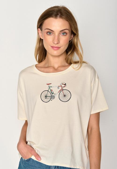 Actual product image Greenbomb Women's Bike Italy Feel T-Shirt (L)