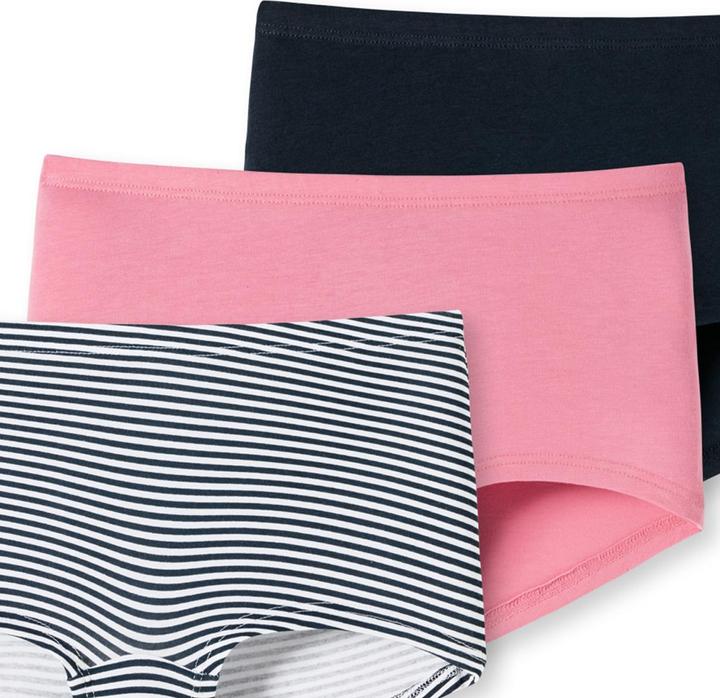 Immagine prodotto Schiesser 3 confezioni di pantaloncini in cotone organico 95/5 per ragazze adolescenti (140, confezione da 3)