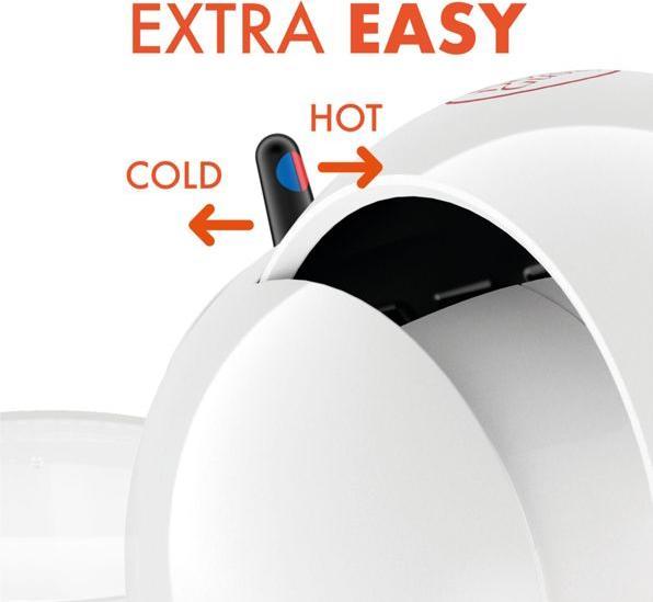 Produktbild Krups Nescaf Dolce Gusto Piccolo XS rood koffiezetapparaat Ultra Compact koffiepad koffiemachine multidran (NESCAFÉ Dolce Gusto)
