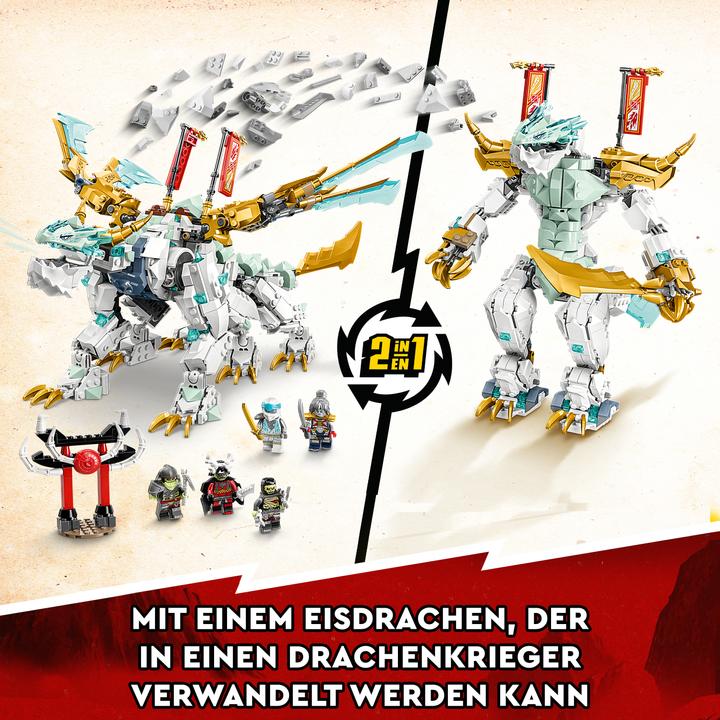 Produktbild LEGO Zanes Eisdrache (71786, LEGO Ninjago)